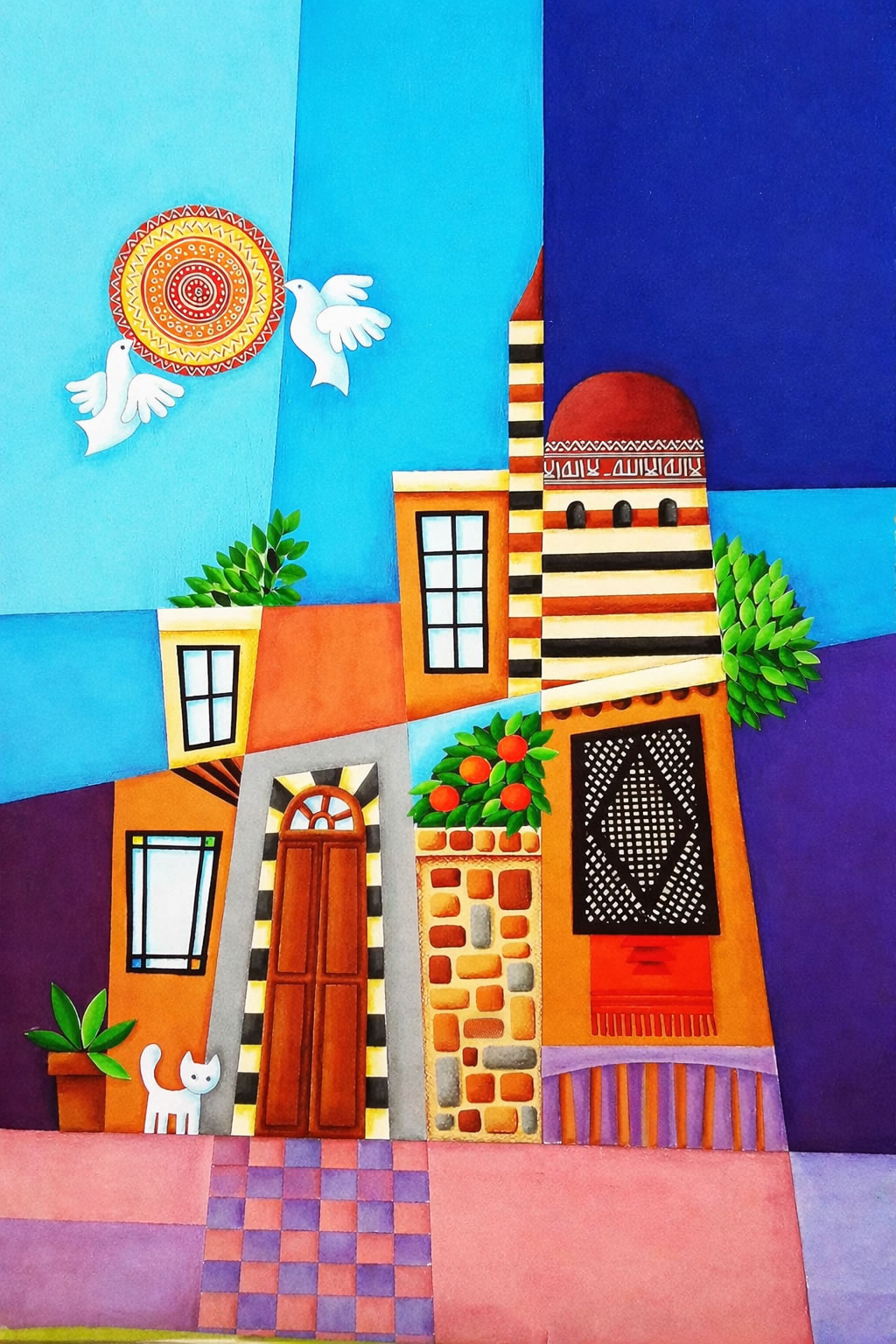 رغيف تنور دمشقي - تصميم: سناء قولي